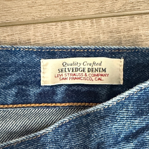 Levi's 501 90s straight Selvedge in New Life wash size 27x32 - Picture 5 of 7